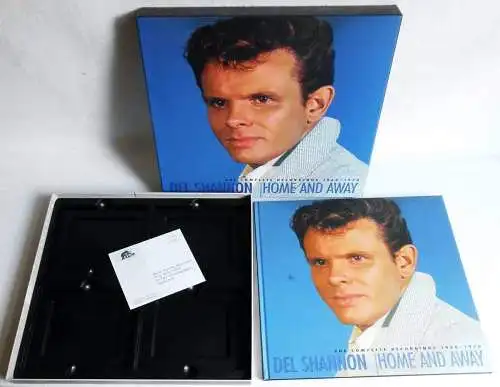 CD Box Del Shannon: Home and Away  - nur Buch & Box - keine CDs vorhanden