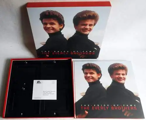 CD Box Everly Brothers: The Price Of Fame - nur Buch & Box - keine CDs vorhanden