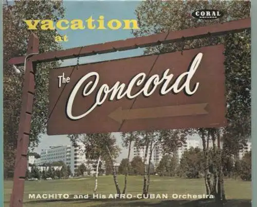 CD Machito & Afro-Cuban Orchestra: Vacation at the Concord (Verte) 2004