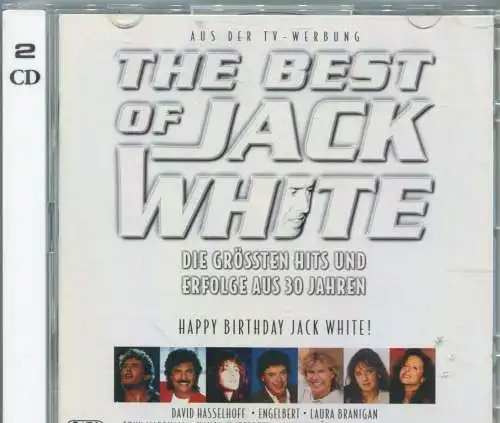2CD Best Of Jack White - Hits & Erfolge aus 30 Jahren - (BMG) 2009