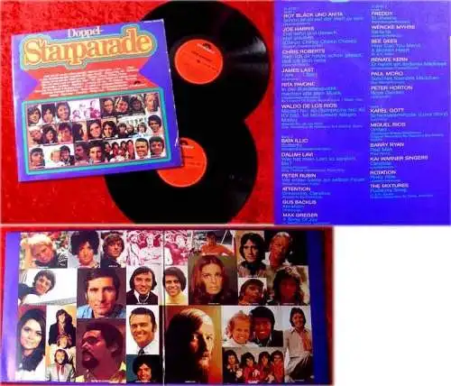 2LP Polydor Doppel Starparade 1971 Freddy Quinn Daliah