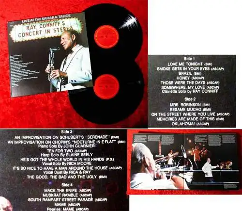 2LP Ray Conniff: Concert in Stereo Live at Sahara Tahoe (Columbia G 30122) US