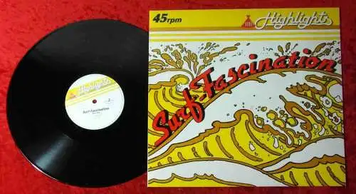 Maxi Single Surf Fascination - Musik von Christian Bruhn (Teldec) D