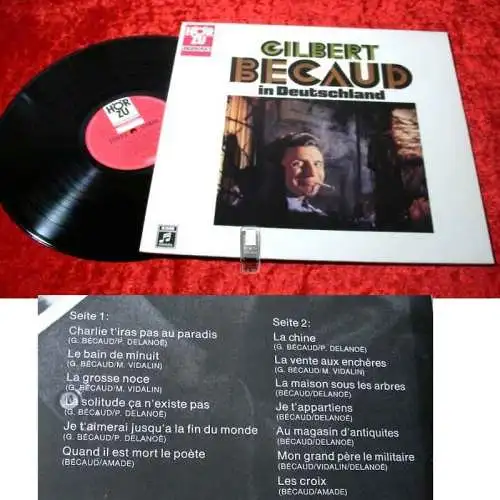 LP Gilbert Becaud in Deutschland