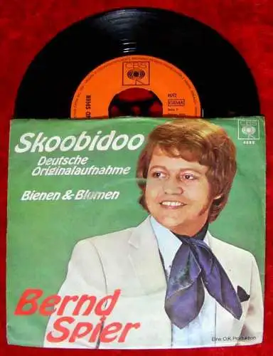 Single Bernd Spier: Skoobidoo (CBS 4692) D 1970