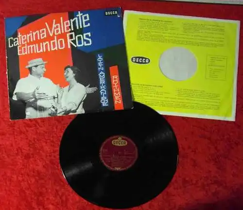 LP Caterina Valente & Edmundo Ros (Decca BLK 16184-P) D