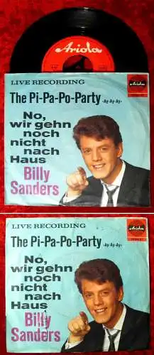 Single Billy Sanders: The Pia-Pa-Po-Party (Ariola 10 594 AT) D
