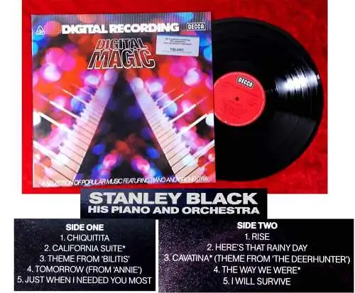 LP Stanley Black: Digital Magic (Decca 624246 AZ) D 1979