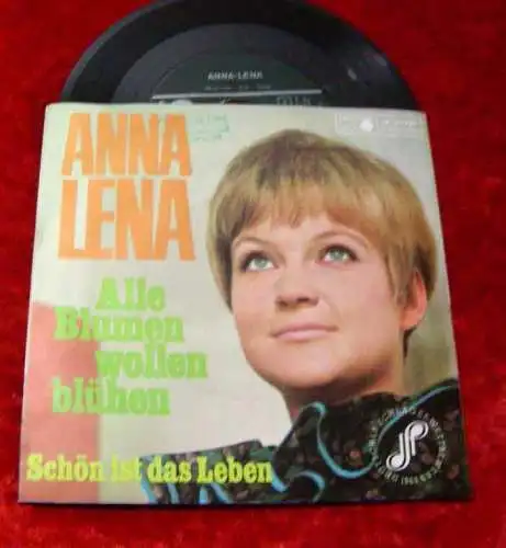 Single Anna Lena: Alle Blumen wollen blhen (1968) D