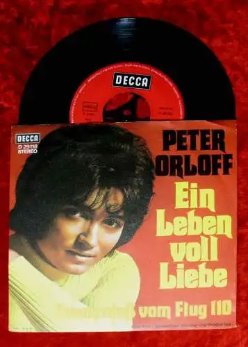Single Peter Orloff: Ein Leben voll Liebe (Decca D 29 118) D