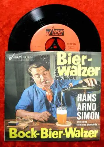 Single Hans Arno Simon: Bierwalzer (Simon SR 19053) D