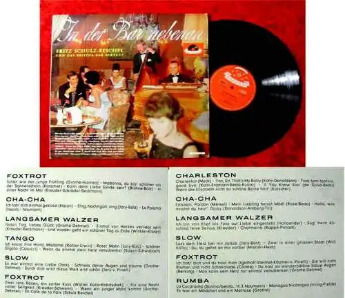 LP Fritz Schulz-Reichel: In der Bar nebenan (Polydor 237 108 Stereo) D 1962