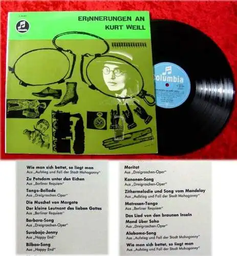 LP Peter Sandloff: Erinnerungen an Kurt Weill