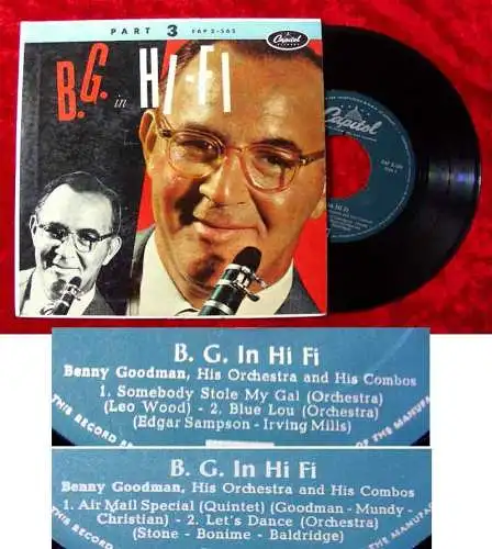 EP Benny Goodman: B.G. in HiFi Part 3