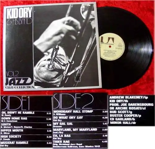 LP Kid Ory: Jazz Club Collection Vol. 2