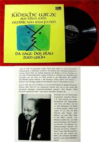 LP Jozsi P. Toth Jüdische Witze aus aller Welt 1964 (Fontana) D