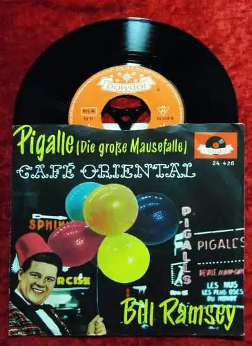 Single Bill Ramsey: Cafe Oriental (Polydor 24 428) D 1961