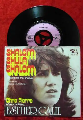 Single Esther Galil: Shalom Shula Shalom (deutscdhe Version) (Barclay MB 28 083)