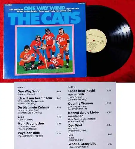 LP Cats: One Way Wind (Crystal 048 CRY 24 980) D