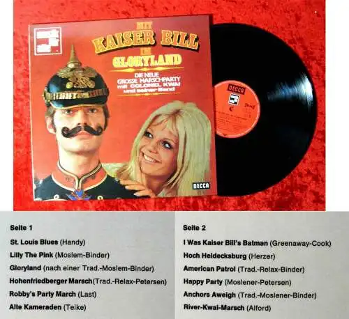 LP Colonel Kwai & seine Band: Mit Kaiser Bill im Gloryland (Decca ND 446) D