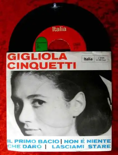 Single Gigliola Cinquetti: Il Primo Bacio che diaro (Italia J 2026) D
