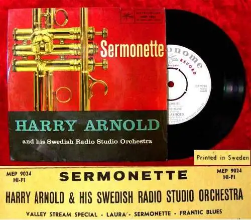 EP Harry Arnold: Sermonette (Metronome 9024) Schweden Promo