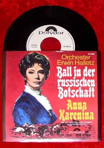 Single Erwin Halletz: Ball in der russischen Botschaft / Anna Karenina (Polydor)