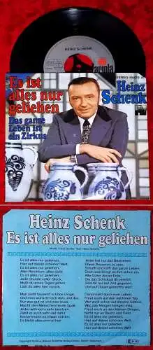Single Heinz Schenk: Es ist alles nur geliehen (Ariola 15 879 AT) D 1978