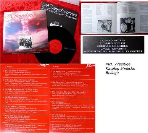 LP Himmelsstrmer - Lieder der Pariser Kommune mit Buch