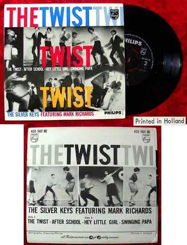 EP Silver Keys feat. Mark Richards: The Twist (Philips 433 503) NL