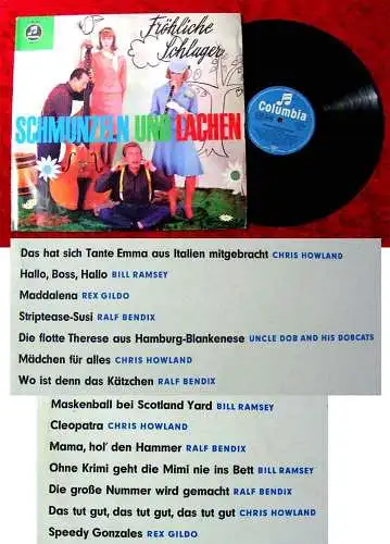 LP Fröhliche Schlager Schmunzeln und Lachen Chris Howland Bill Ramsey Rex Gildo