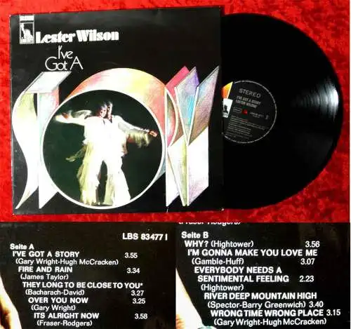 LP Lester Wilson: I´ve Got a Story (Liberty LBS 83 477 I) D 1970