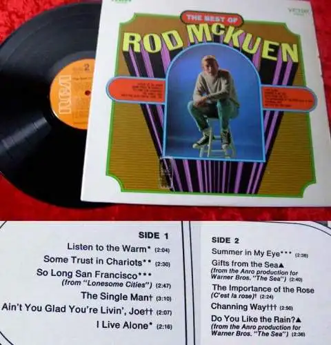 LP Rod McKuen: The Best Of Rod McKuen (1969)