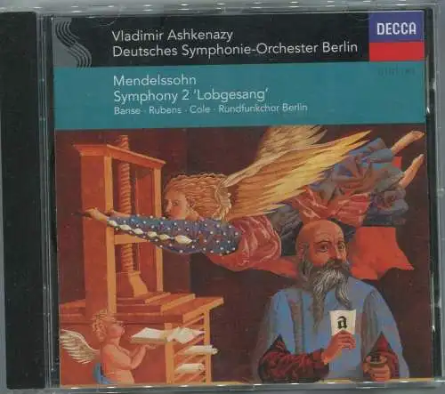 CD Mendelssohn Symphony No. 2 / Vladimir Ashkenazy (Decca) 1996