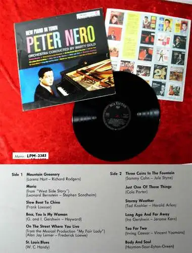 LP Peter Nero: New Piano in Town (RCA Victor LPM-2383) D 1961