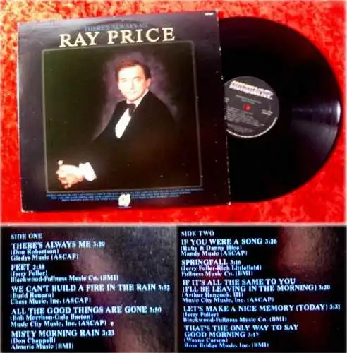 LP Ray Price Theres always me 1979