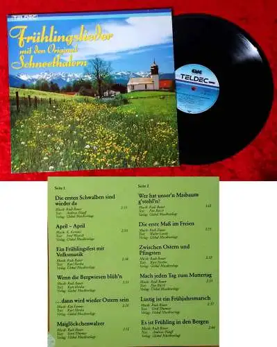 LP Original Schneethaler: Frühlingslieder mit... (Teldec 626304 AP) D 1986