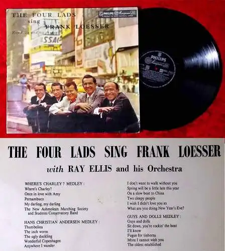 LP Four Lads Sing Frank Loesser (Philips BBL 7223) UK