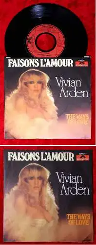 Single Vivian Arden: Faisons L`Amour (Polydor 2041 947) D 1977