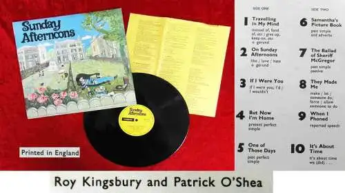 LP Roy Kingsbury & Patrick O´Shea: Sunday Afternoons (Longman) UK 1973