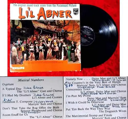 LP Lil Abner w/ Peter Palmer Stubby Kaye Stella Stevens (Philips BBL 7365) UK
