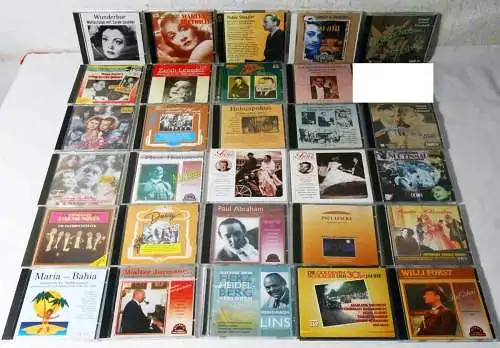 33 CD´s 1930er / 1940er Jahre Goldene Schlager & Tonfilmmelodien - Sammlung -