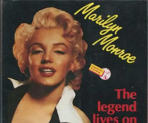 2CD Marilyn Monroe: The Legend Lives On (CeDe) 1990