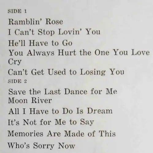 LP Paul Anka: Songs I Wish I´d Written (RCA Camden CDS 1070) UK 1970