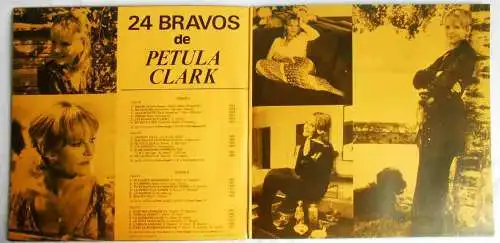 2LP Petula Clark: 24 Bravos de Petula Clark (Vogue 400016) F 1986