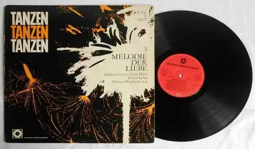 LP Tanzen Tanzen Tanzen 3 - Melodie der Liebe (Deutscher Schallplattenclub E006)