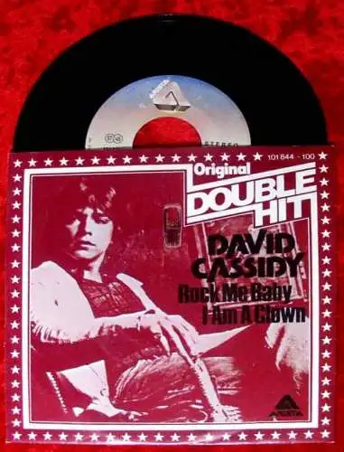Single David Cassidy: Rock me Baby / I'm a Clown