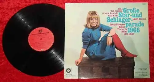 LP Große Star-&Schlagerparade 1966 (EMI H 023 Deutscher Schallplattenclub)