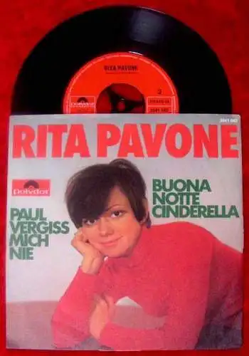 Single Rita Pavone Paul vergiß mich nie Buona Notte Cin