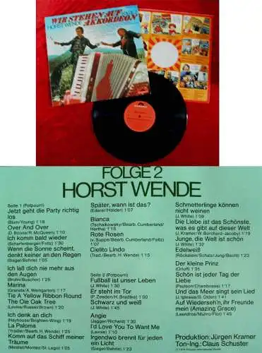 LP Horst Wende: Wir stehen auf Akkordeon Folge 2 (Polydor 2371 481) D 1973